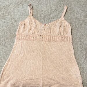 The Limited Blush Pink Lace-Trim Chemise